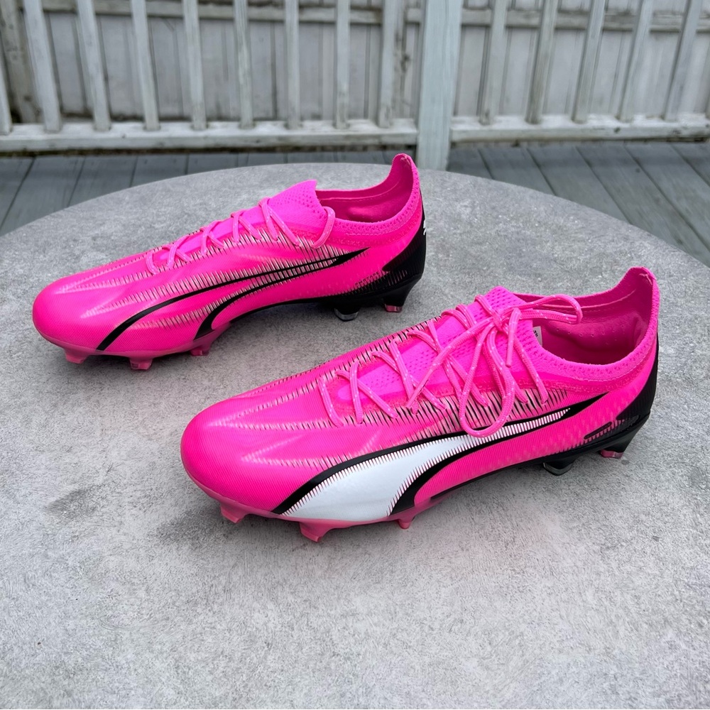 Puma Neon Pink Soccer Cleats